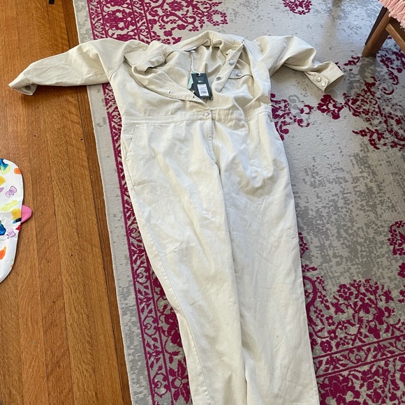 Sandy Liang x Target cream jumpsuit NWT - Picture 3 of 3